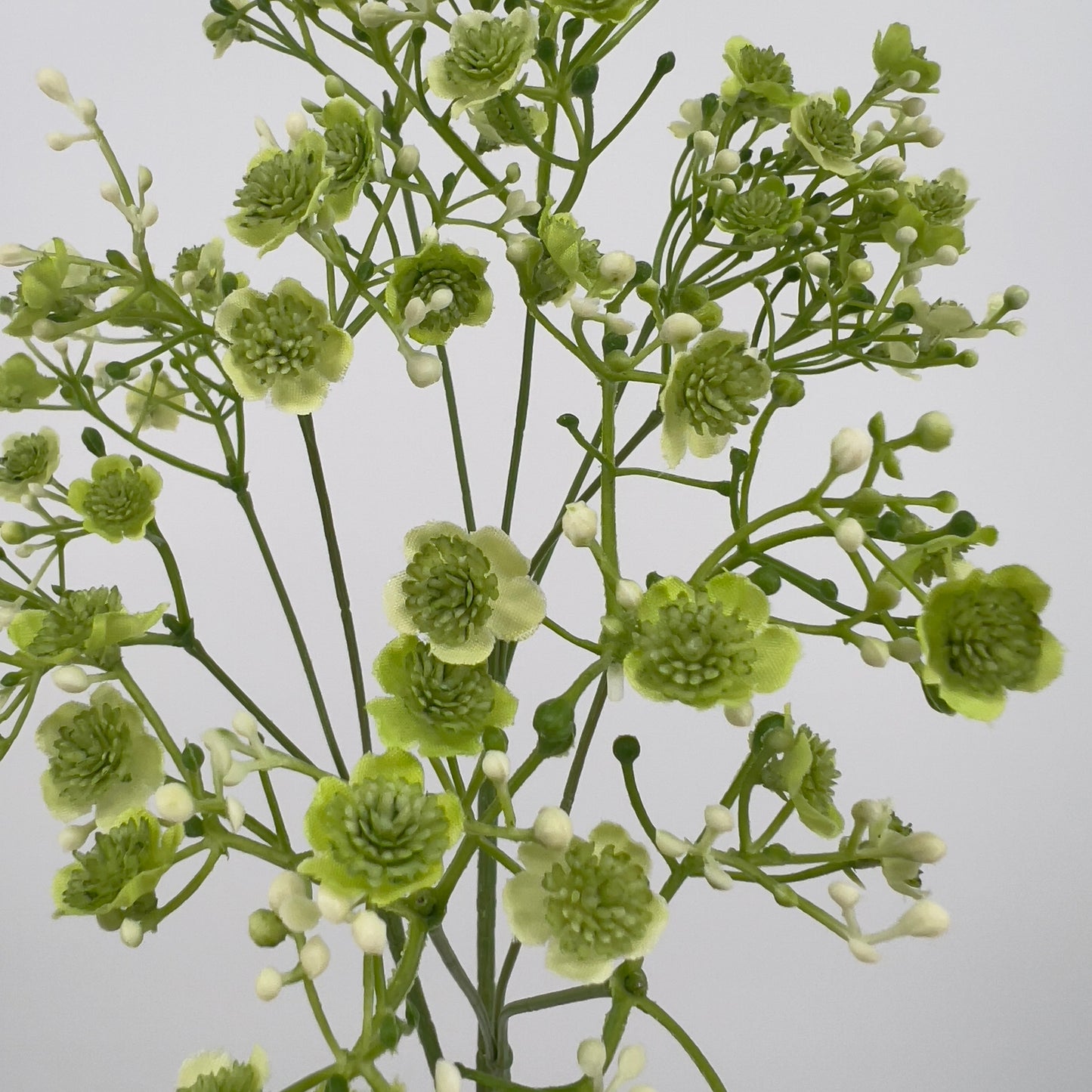 Gypsolhila kunsttak groen/creme of cerise, 70cm