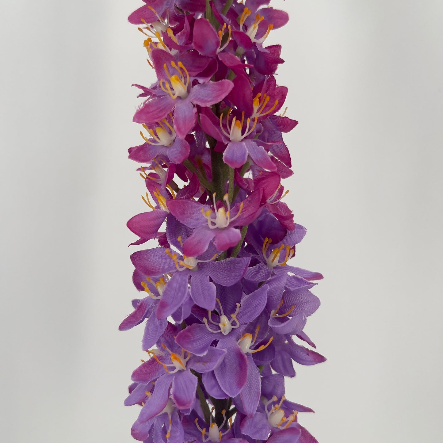 Lupinus kunsttak in blauw/paars en paars/lavendel, 109cm