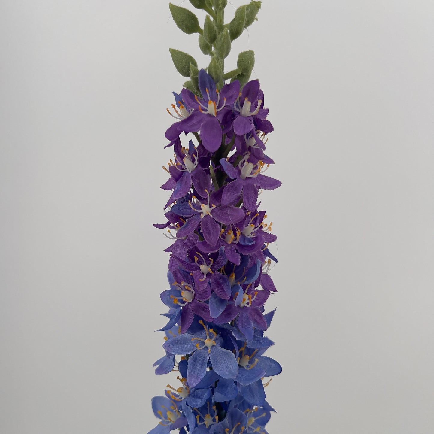 Lupinus kunsttak in blauw/paars en paars/lavendel, 109cm