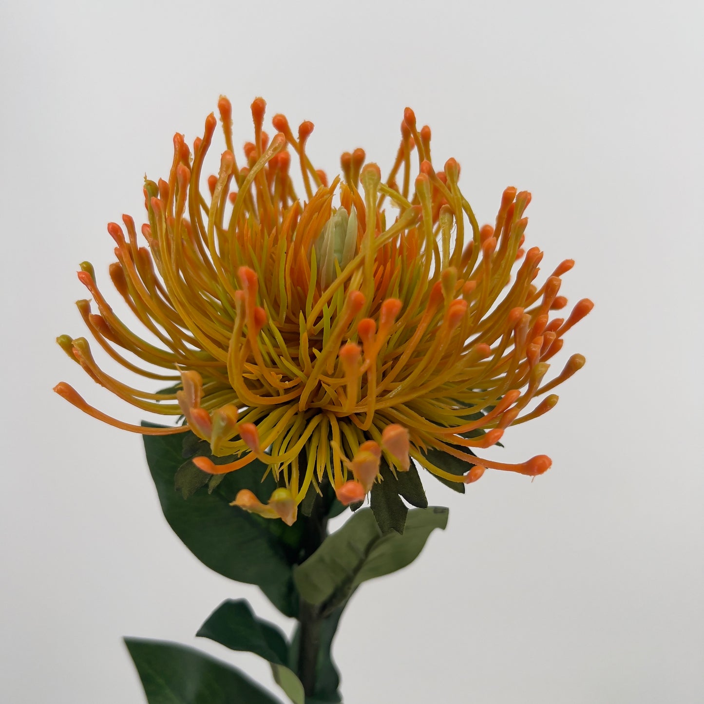 Nutans kunsttak in donker oranje of geel/oranje, 72cm