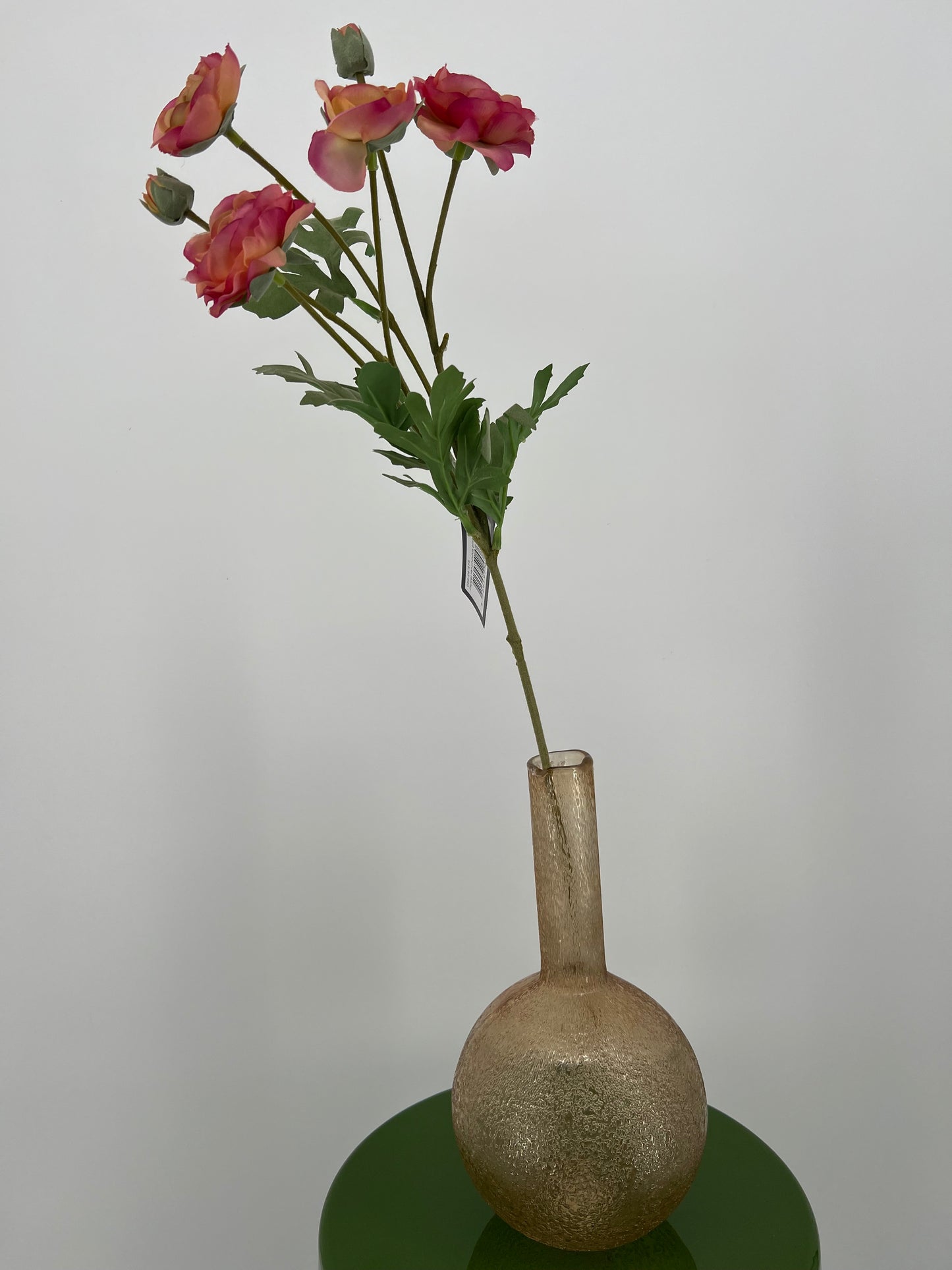 Flower Ranunculus pink, 66cm