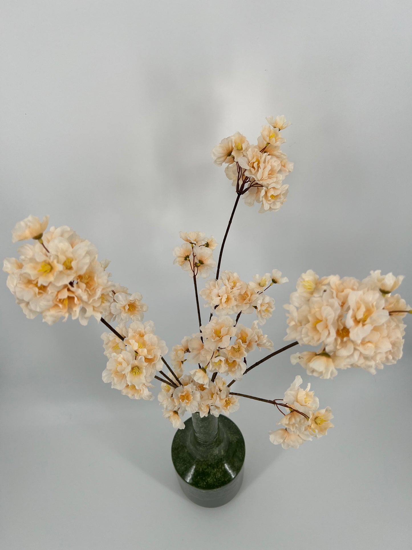 Prunus malaga spray beige, 84cm