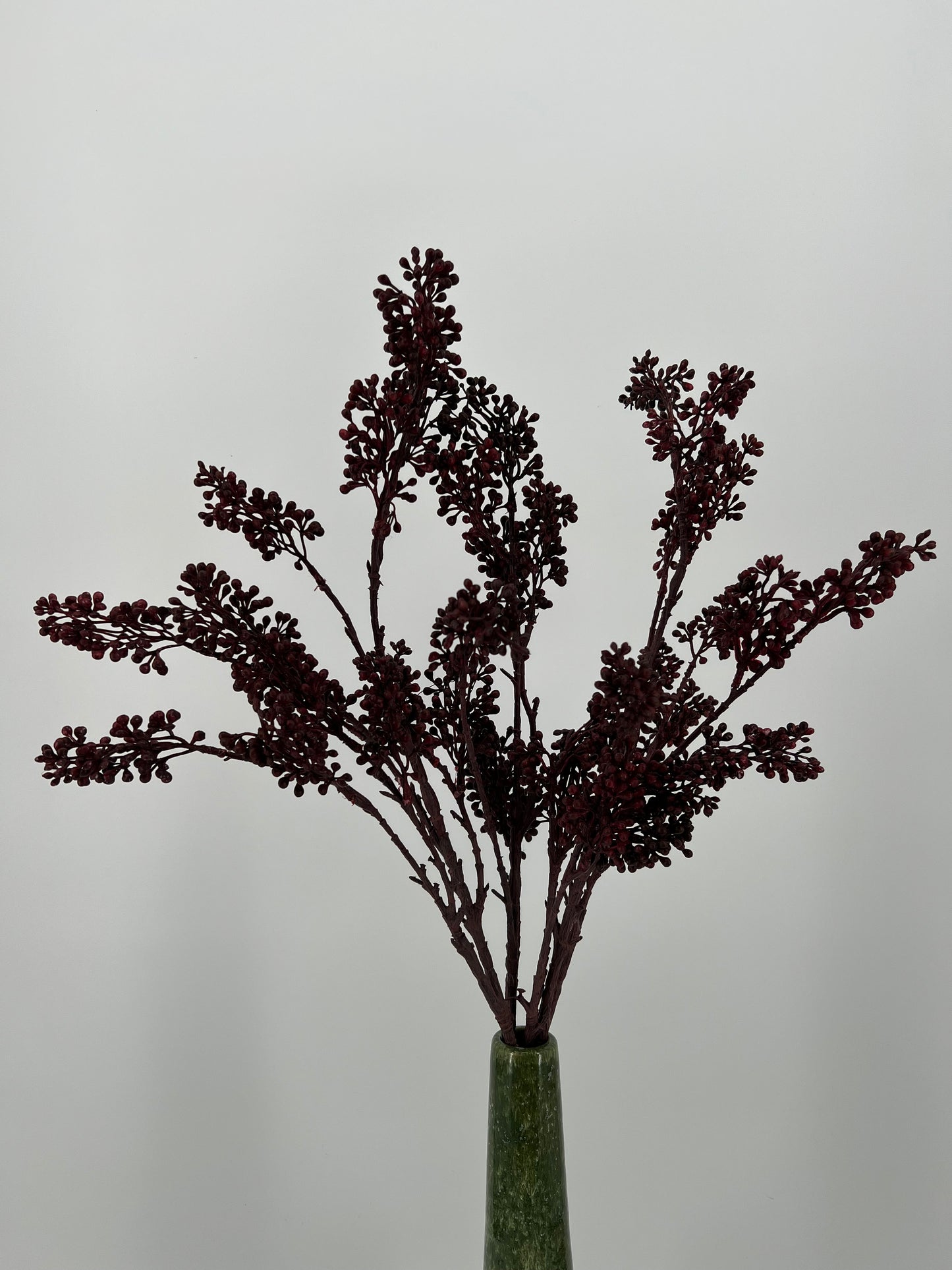 Calliparca kunsttak bordeauxrood, 67cm
