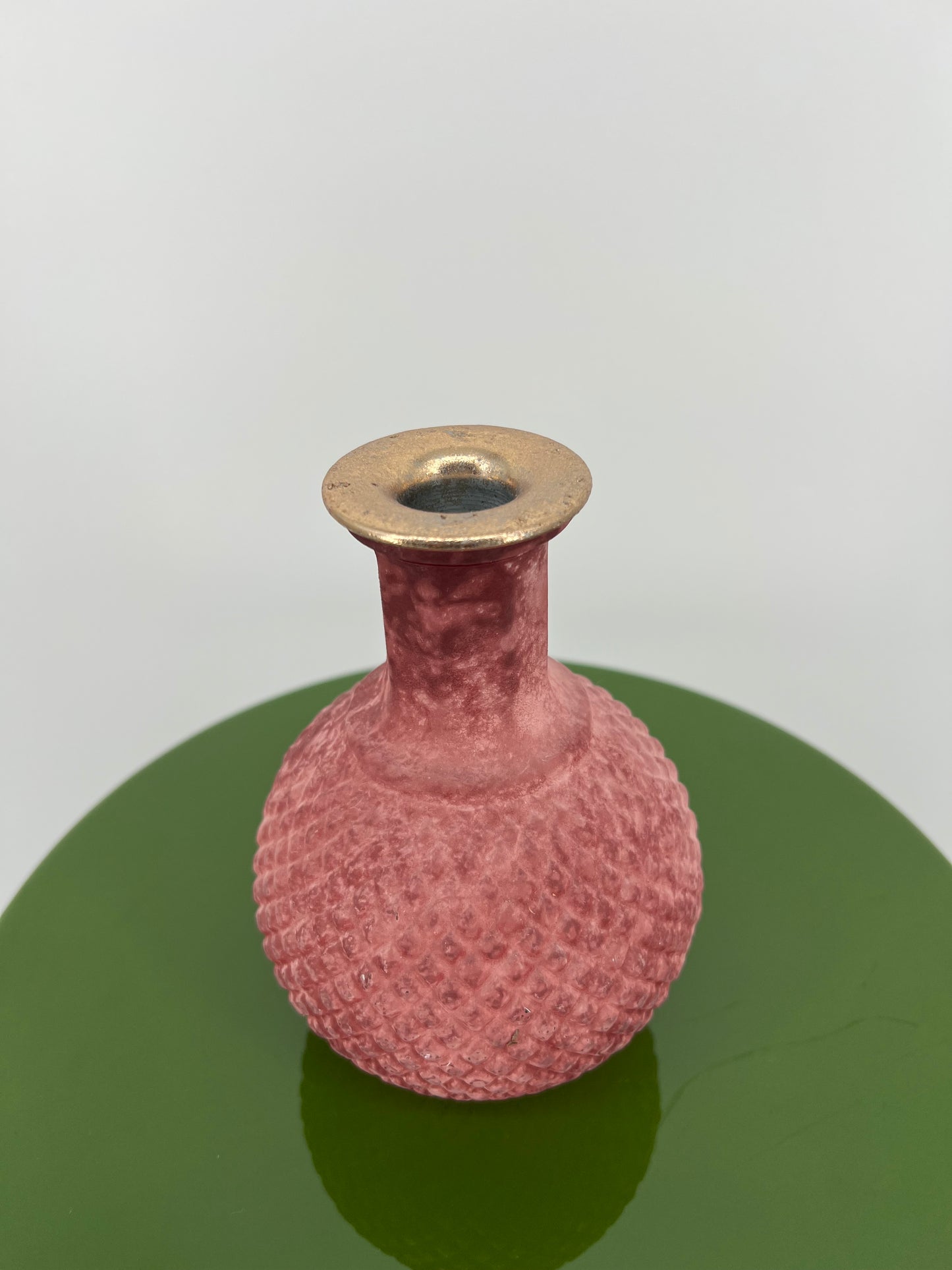Gouden inzet kaarsenhouder, diameter 5cm