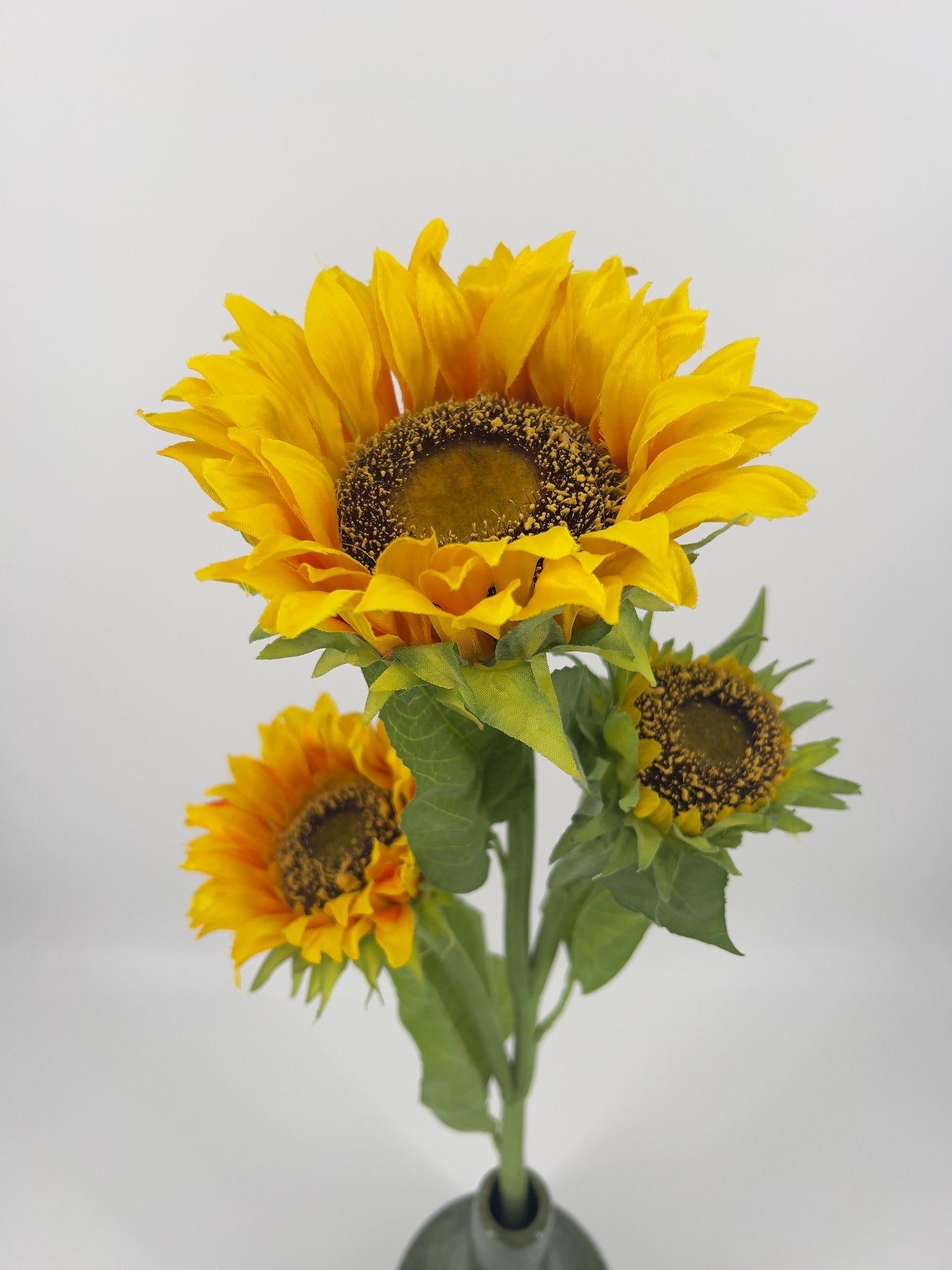 Enorme bos grote kunst zonnebloemen van It's All About Art de mooiste in zijn soort, 85cm