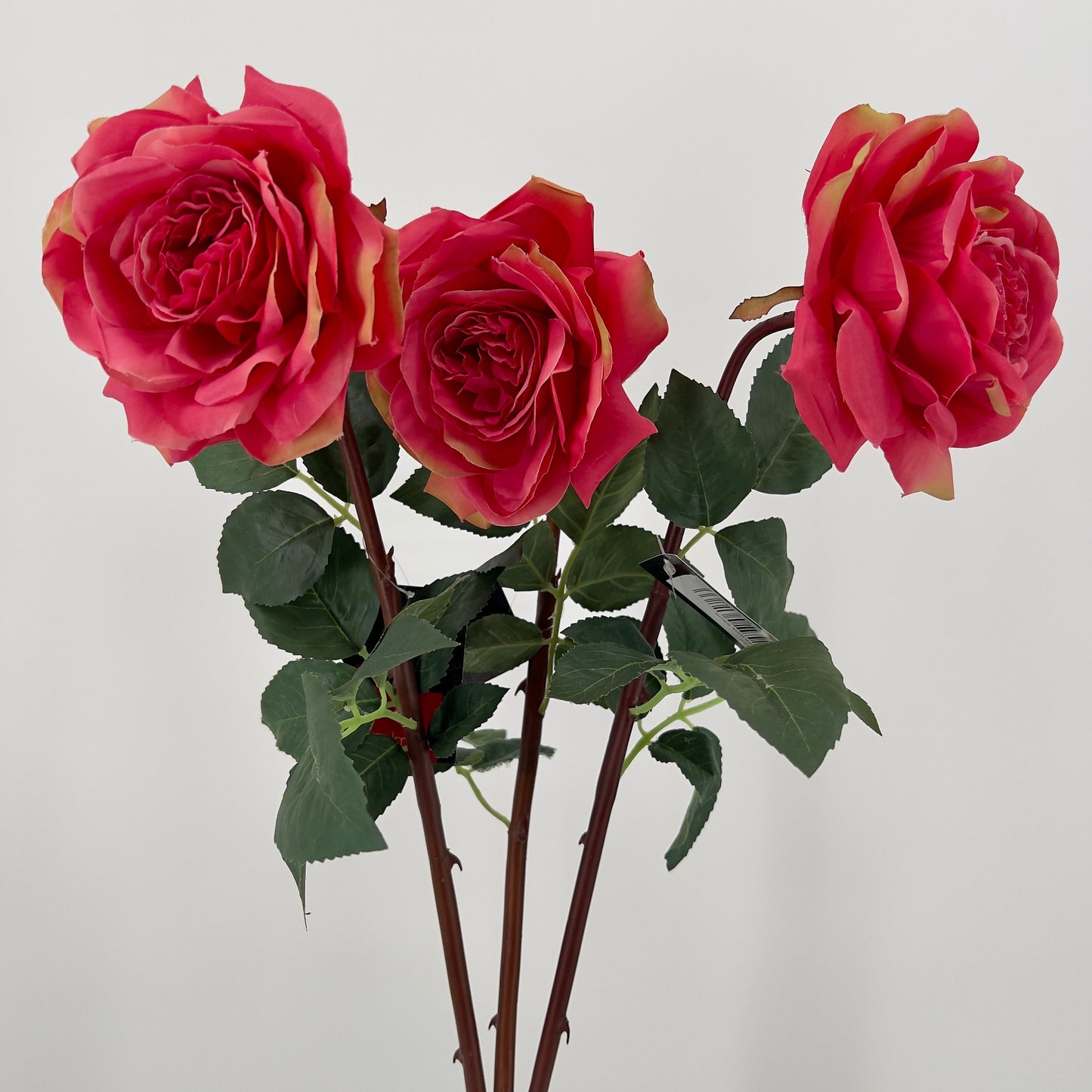 Kunstroos Flower rose pink van Colmore by Diga, 89cm