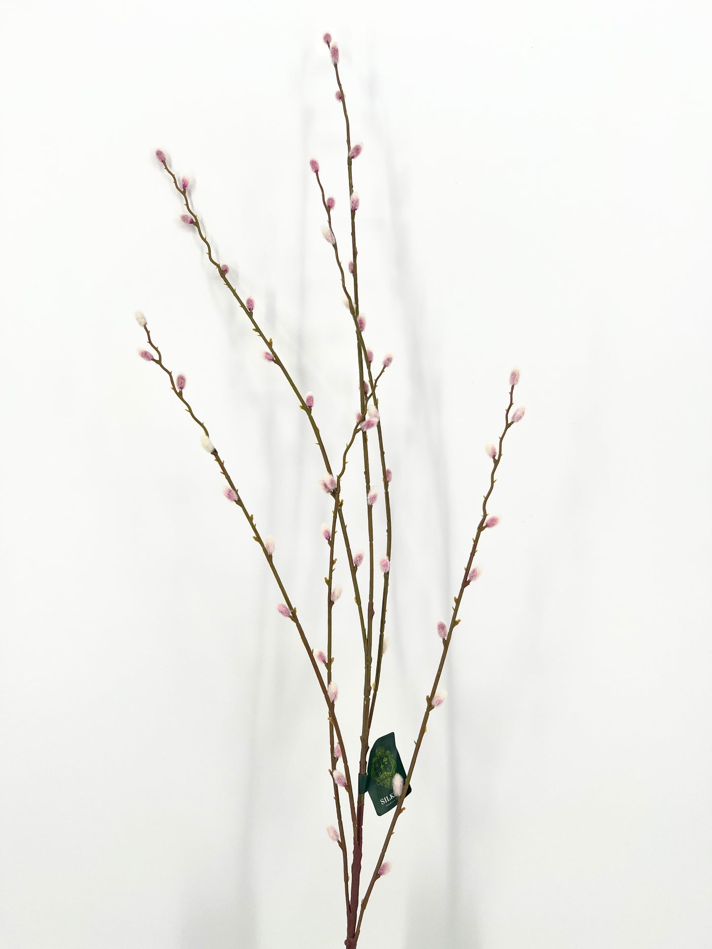 Silk-ka kunst wilgentak licht roze, 111cm