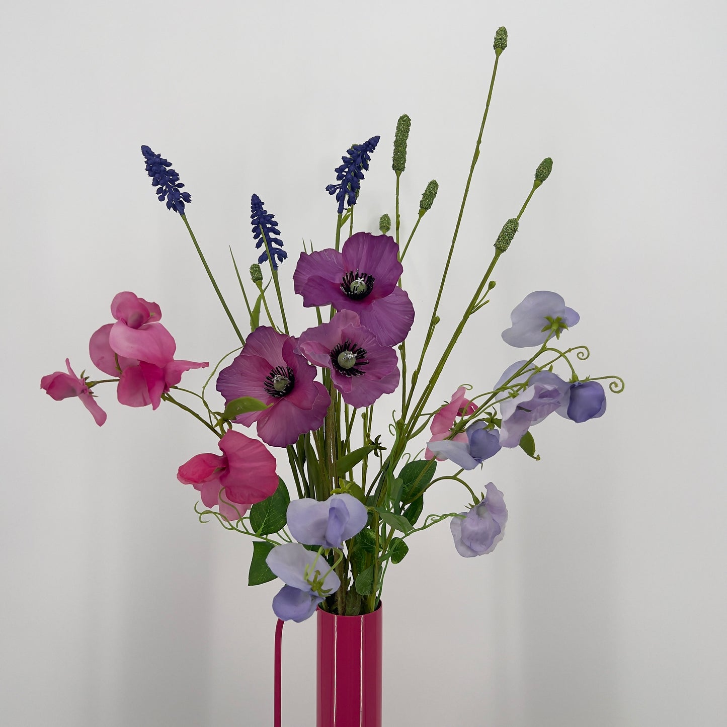 100% Silk-ka kunstboeket "Voorjaarsdroom", 75cm