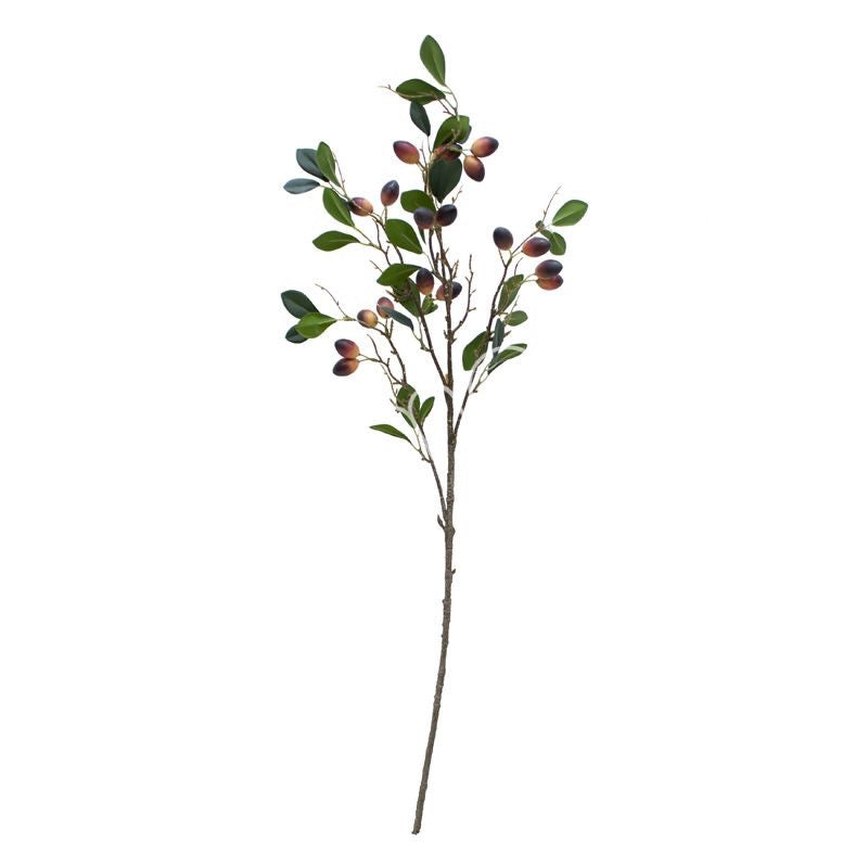 Branch olive green/red, 92cm