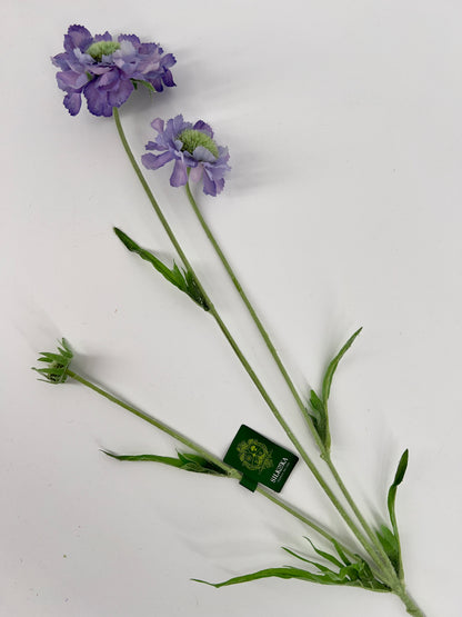 Silk-ka kunstbloem Scabiosa, 64cm