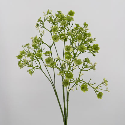 Gypsolhila kunsttak groen/creme of cerise, 70cm