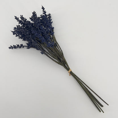 Lavendel bosje in diep paars met 6 takjes, 33cm