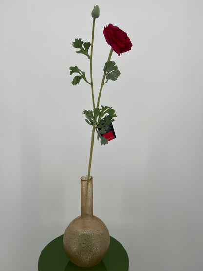 Flower Ranunculus dark pink, 68cm