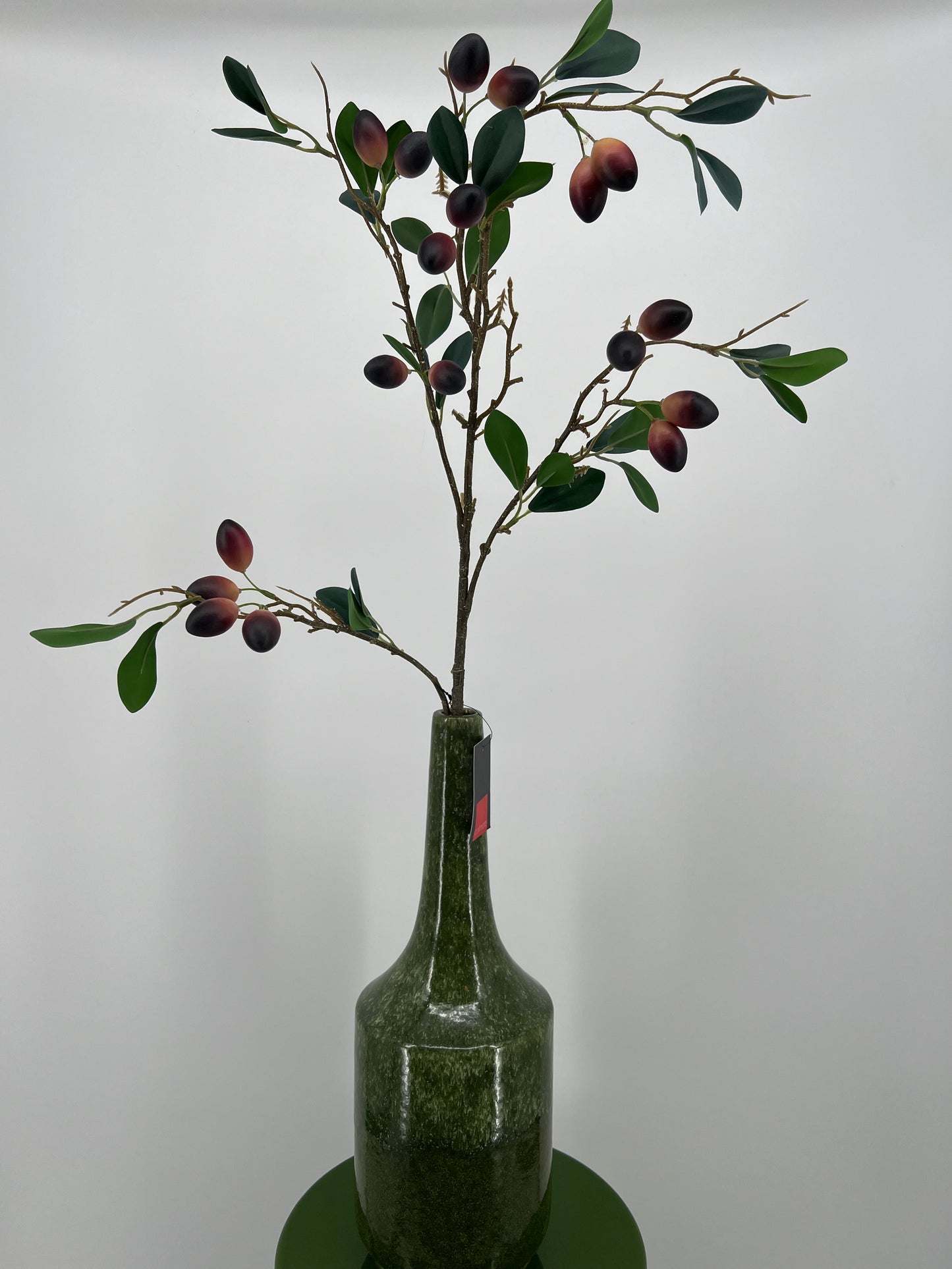 Branch olive green/red, 92cm