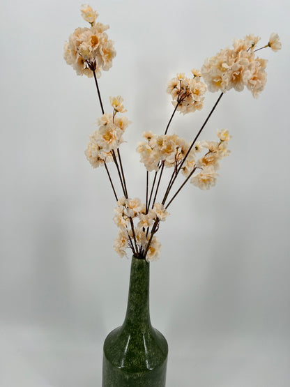 Prunus malaga spray beige, 84cm