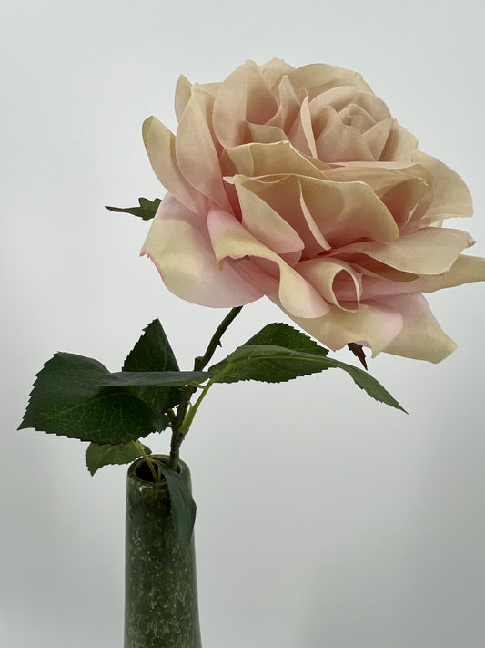 Curly rose stem roze, 65cm