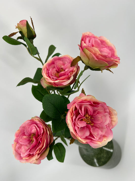 Rose Spray roze rozen, 69cm