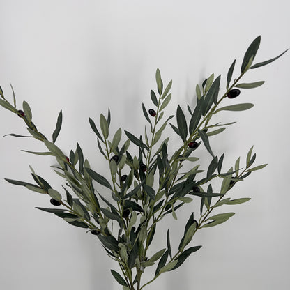 Olijf Kunsttak groen, 96cm