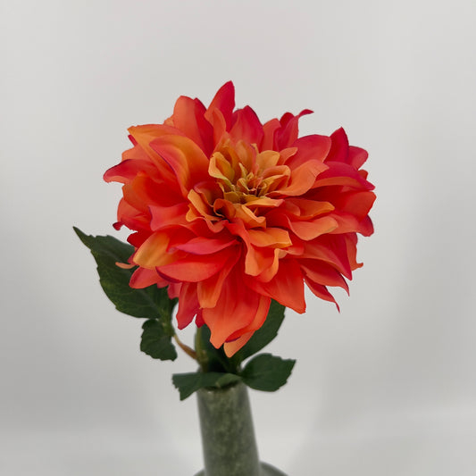 Dahlia tak oranje, 64cm