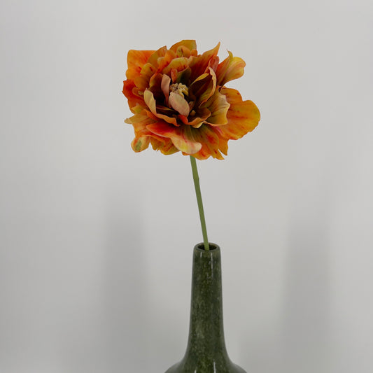 Silk-ka kunst tulp in 3 kleuren zonder blad, 69cm