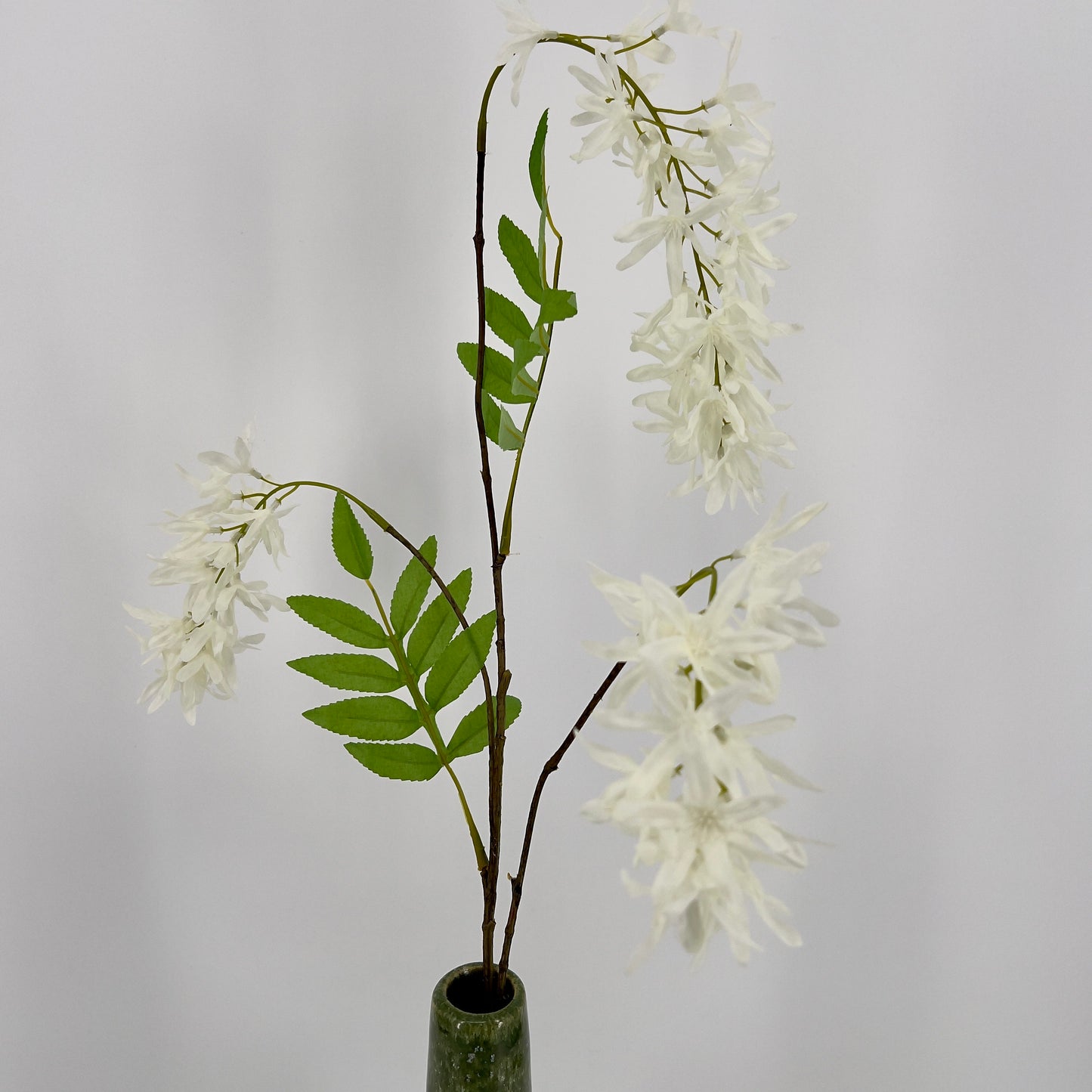 Lentebloem tak in lavendel, wit en beauty, 103cm