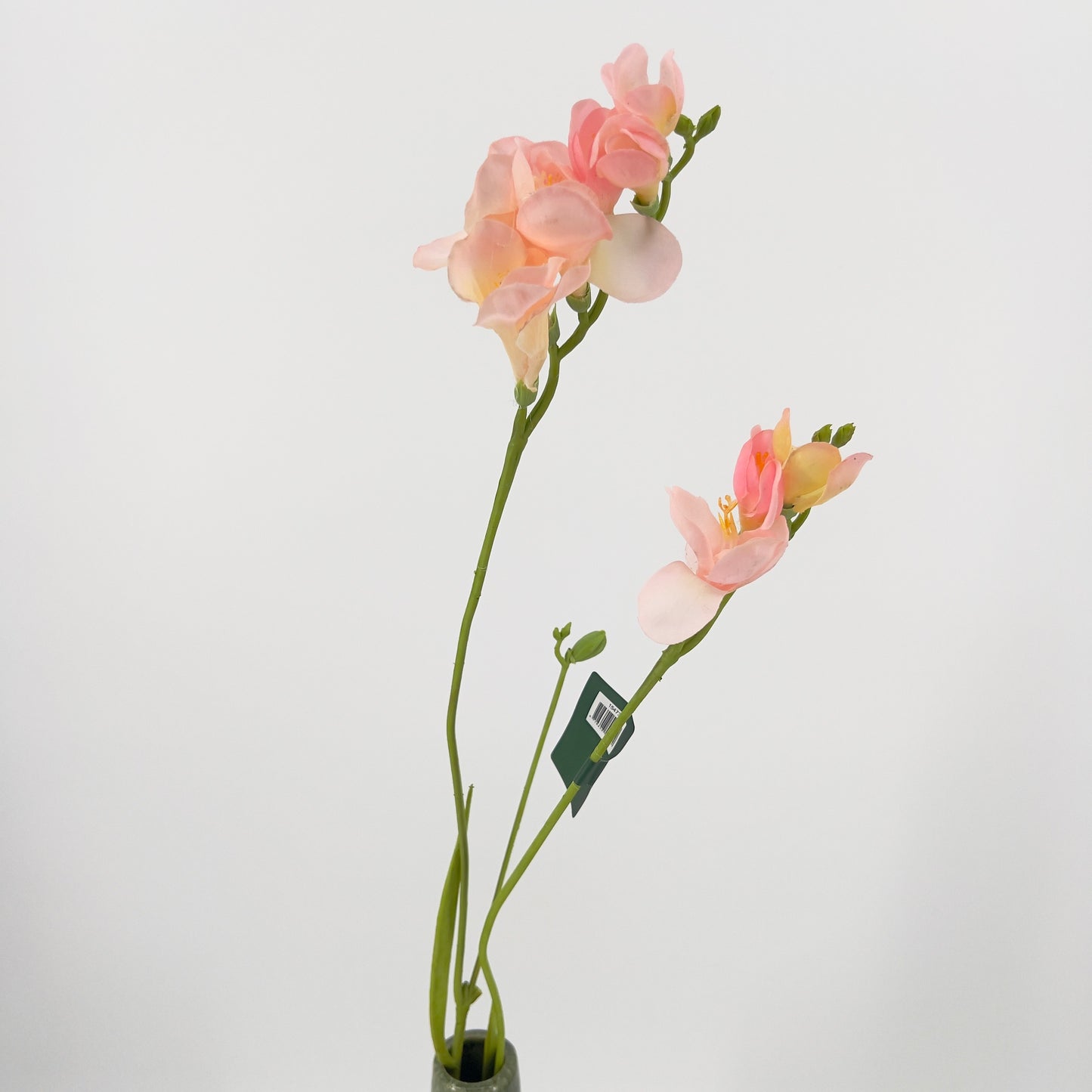 Silk-ka kunst Freesia's in mooie intense kleuren, 78cm