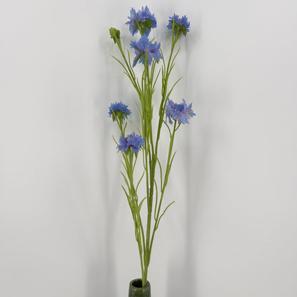 Kunst korenbloem spray James van I'ts All About Art, 90cm