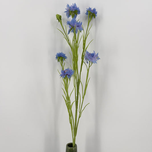 Kunst korenbloem spray James van I'ts All About Art, 90cm