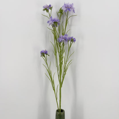 Kunst korenbloem spray James van I'ts All About Art, 90cm
