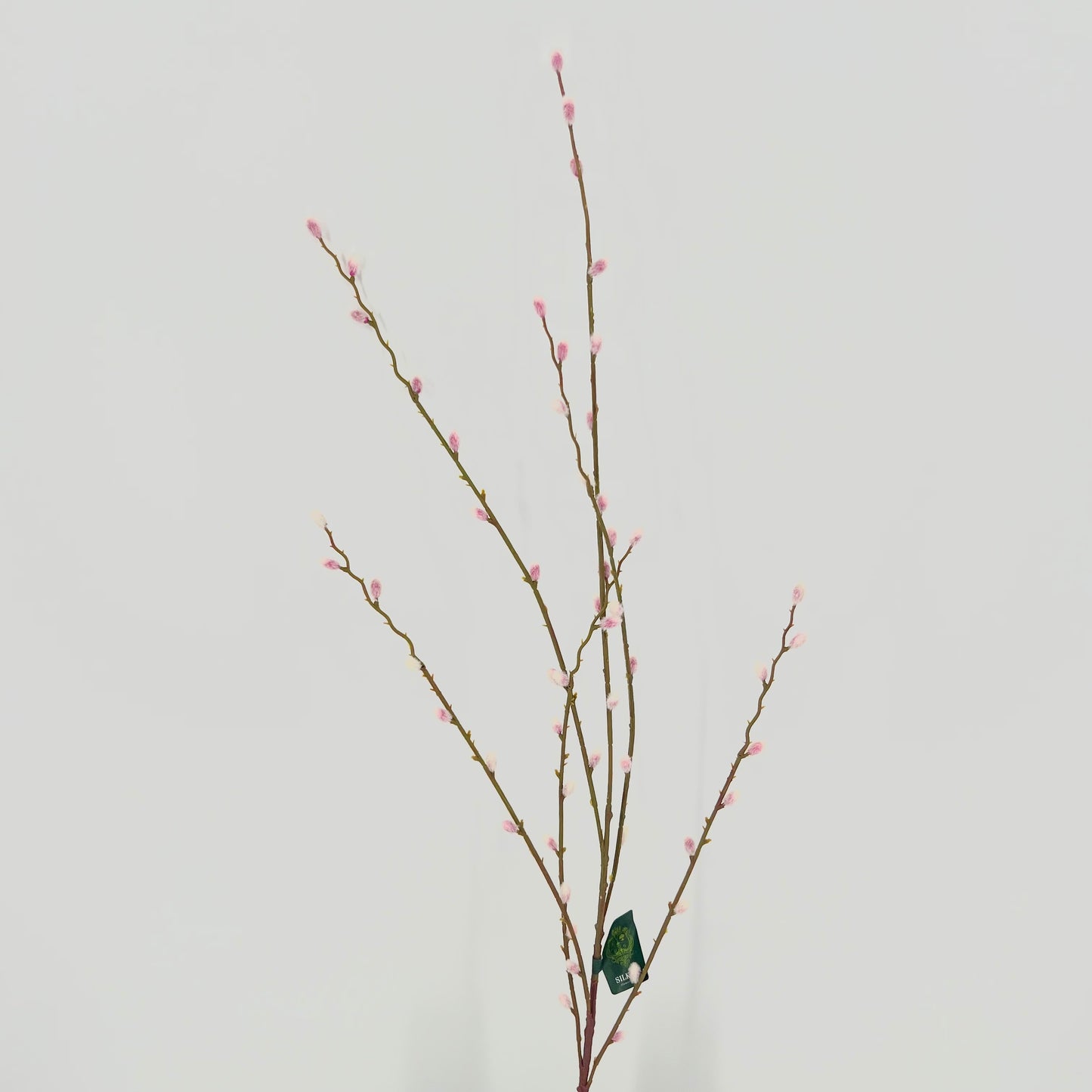 Silk-ka kunst wilgentak licht roze, 111cm