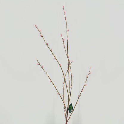 Silk-ka kunst wilgentak licht roze, 111cm