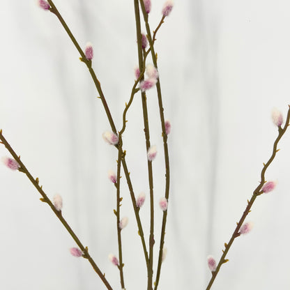 Silk-ka kunst wilgentak licht roze, 111cm