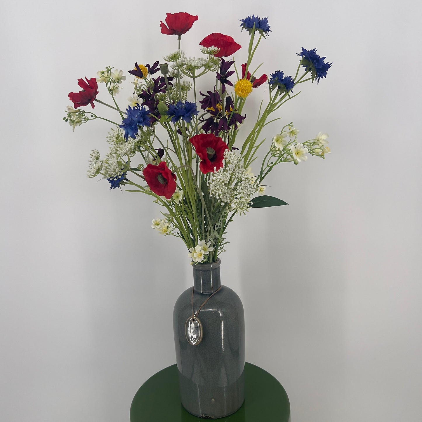 Zijden Veldboeket "Veldvlinder", 70cm
